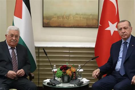 Ankarada zirve Cumhurbaşkanı Erdoğan Mahmud Abbas görüşmesi başladı
